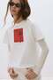 Ecru Darling Basic T-Shirt - 7