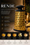 Gold Stainless Steel Grater Multi-Purpose Kitchen Grater with Ergonomic Handle - 1 Pc - 2