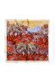 55X55 Olive Tree Sunset Bandana Scarf - 2