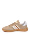 Beige-White Comfortable Sole Unisex Sports Shoes 015 g - 4