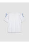 Peak New Season Crew Neck Bow Detail Girls' T-Shirt - 3