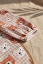 Teddy Guard Waterproof Long Sleeve Baby Feeding Bib with Pockets - Teddy Bear Patterned Blw and Activity Bib - 4