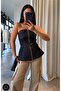 Premium Trend Design Denim Corset - 2