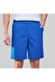 Men Regular Cotton Twill Elastic Shorts - 8