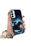 Samsung Galaxy M15 Compatible Hard Acrylic Back Silicone Edge Lens Protection Case