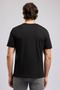 Orak Men's Regular Fit 100% Cotton Printed Crew Neck T-Shirt Black - 3
