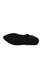 حذاء مسطح أسود من Nubuck للنساء - 5