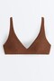 Crinkle Halter Bikini - 5