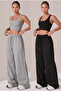 2-Piece Women's Baggy Sweatpants Comfortable Cut