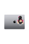 Pink Glove Biker Sticker Car, Motorcycle, Helmet, Laptop, Glass Sticker 13X9 cm - 4