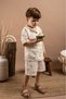 Children's Muslin Set Boys' Shirt and Shorts Set 1-6 Years 100% Cotton - 2