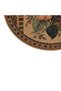 Sdt Floral Patterned Round Modern Woven Base Decorative Carpet Sdt1478 - 5