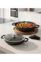 Taç Valeriya 4-Piece Sahan Set with Cast Glass Lid - 3