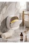 2 Pieces of Solid Soap Dispensers with Adhesive Containers and Covers, Self-Draining, Water-Repellent Solid Soap Box - 2