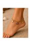 Red Evil Eye Beaded - Hearted Women's Anklet
