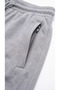 Men's Gray Sports Shorts with Back Zipper Detail, Breathable, Sweat-Wicking, Quick-Drying, Flexible, Air-Permeable Fabric - 8