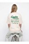 Nyc Is Better Oversize Fit Women's T-Shirt - Ecru - C101