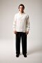 Suede Textured Pleated Trousers