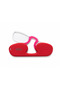 FIND MY Reader Rectangle Nose clip-on Reading Glass (Pink, 1.50 x) - 2