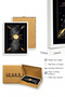 White Wooden Framed Abstract Painting I Huhu1610 - 2