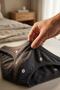 Men's Patterned Black Cotton Classic Slip Underpants - 7