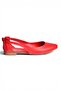 H726324009 Red Women's Ballerinas - 5