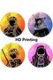 Demon Slayer Poster Anime Canvas Wall Art Kimetsu No Yaiba 5 Pieces HD Print Painting Tanjiro Nezuko Kamado - 3