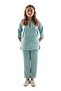 HOUSEMAID UNIFORM,NANNY DRESS,KHADAMA DRESS (LIGHT GREEN, M)