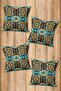 Digital Printed Soft Textured 4-Piece Throw Pillow Cover Set Krl0125 - 2