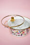 Rose Deluxe Enamel Frying Pan 22 cm - 3