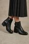 07 Women's Genuine Leather Daily Comfortable Thermo Sole Boots - 2