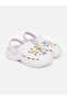 Lilac Printed Girls' Beach Sandals by Güli̇s Gi̇yi̇m