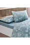 Ranforce Double Duvet Cover Set Santa Blue - 2