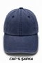 Unisex 100% Cotton Vintage Denim Look Sports Cap Hat