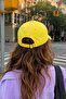 Limoncello Embroidered Vintage Yellow Hat - Limited Edition - 4