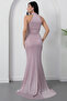 Halter Neck Slit Glitter Dress Drp0013 - 7
