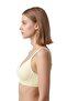Seamless Bra - Elune |   Laser Cut Wire-Free Low-Cut Stone Detailed Seamless Women's Bra 3-Pack-2 - 4