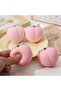 Cute Peach Squishy Toy Slow Rebound Stress Relief Squeeze Ball Kawaii Fidget Toy - 6