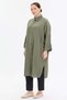 Strawberry Fabric Bat Sleeve Oversize Women's Shirt - 5