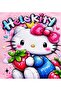 Hello Kitty Printed Girls' Short Tights Summer Two-Piece Set - 8