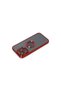 iPhone 14 Pro Max Compatible Case with Slot Silicone - Red - 3