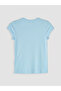 Text Printed 100% Cotton Women's T-Shirt - 6