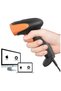 2D barcode reader, USB wired connection, CMOS sensor, 500 scans/s, ARM 32-bit Cortex