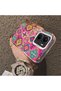 Vivo Y02S Compatible Hard Acrylic Back Silicone Edge Lens Protection Case - 4