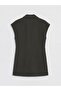 Lcw Modest Jacket Collar Belted Women's Classic Vest - 6