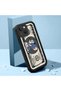 iPhone 14 Compatible High Quality Cartoon Printed Impact Resistant Black Silicone Case - 2