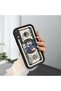 Samsung Galaxy A20/A30 Compatible High Quality Cartoon Printed Impact Resistant Black Silicone Case