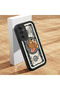 Samsung Galaxy A04S Compatible High Quality Cartoon Printed Impact Resistant Black Silicone Case - 2