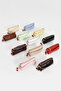 Women's Cylinder Bag with Cherry Accessories, Adjustable Strap, Shoulder and Crossbody Bag (Length 15 cm Width 24 cm) - 5