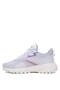 Comfortable Lace-Up Waterproof Women's Walking Shoes White Purple Comfortable Shoes - 3